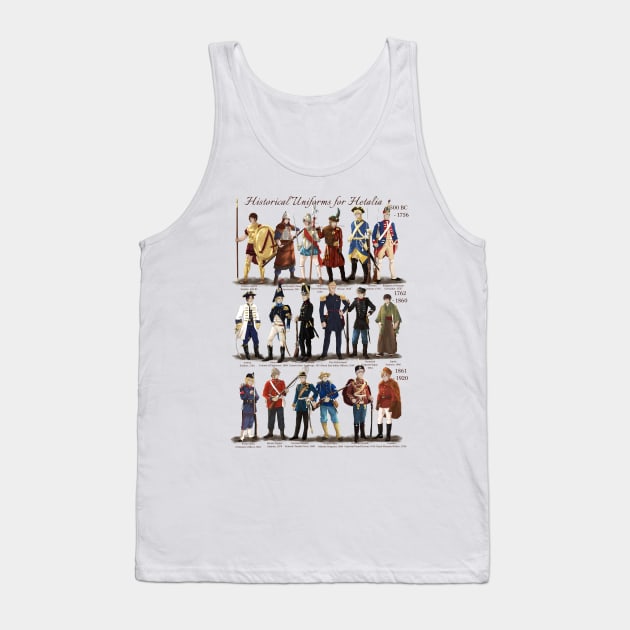 Historical Hetalia V.2 Tank Top by Silentrebel